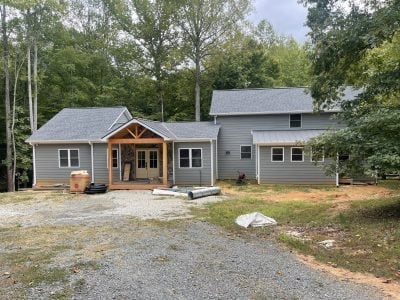 Gray ranch with screened porch — Albemarle